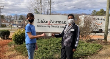 Lake Norman Community Health Receives Check from Sugar Check Charity 